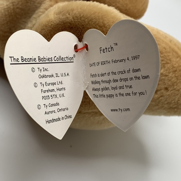 Ty Beanie Baby Fetch - Picture 3 of 7